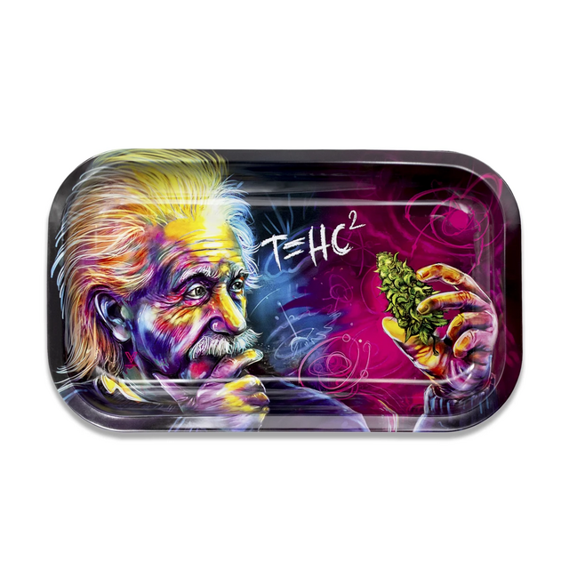 V SYNDICATE METAL ROLLING TRAY MEDIUM T=HC EINSTEIN CLASSIC