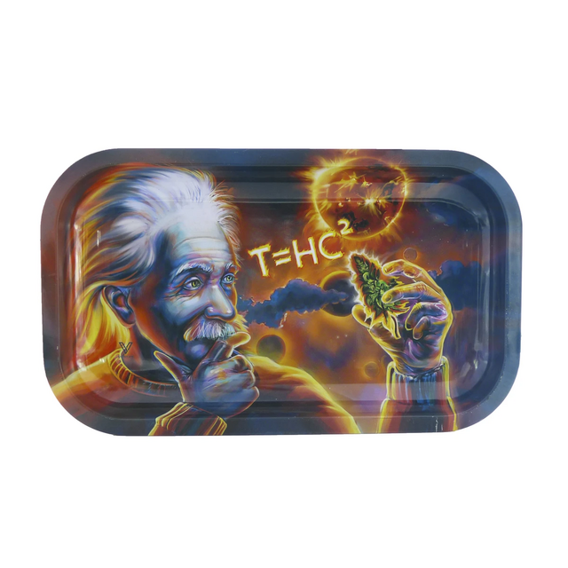 V SYNDICATE METAL ROLLING TRAY MEDIUM T=HC EINSTEIN SOLAR DIESEL