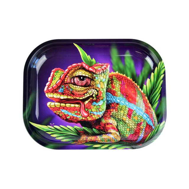 V SYNDICATE METAL ROLLING TRAY SMALL CLOUD 9 CHAMELEON