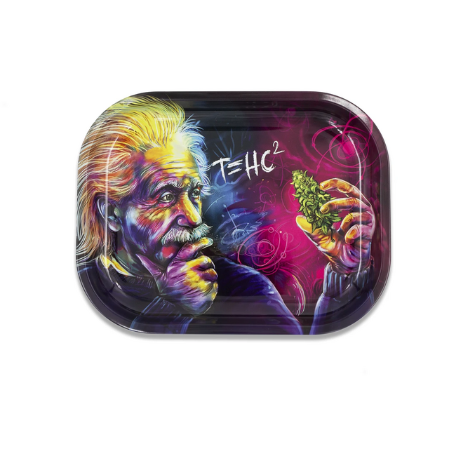 V SYNDICATE METAL ROLLING TRAY SMALL T=HC EINSTEIN CLASSIC