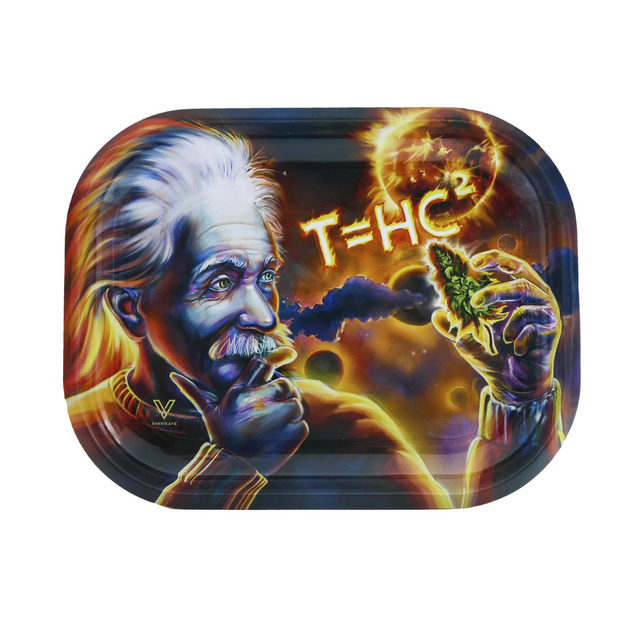 V SYNDICATE METAL ROLLING TRAY SMALL T=HC EINSTEIN SOLAR DIESEL