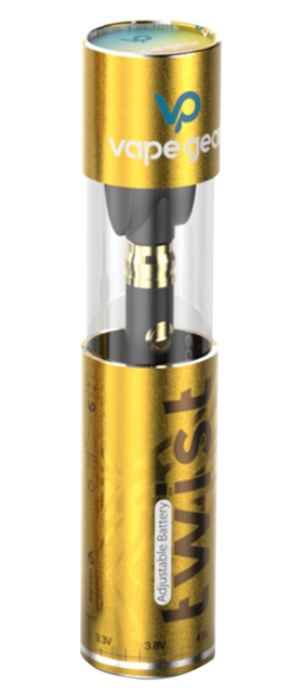 VAPE GEAR TWIST BATTERY GOLD