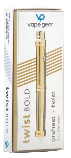 VAPE GEAR TWIST BOLD GOLD