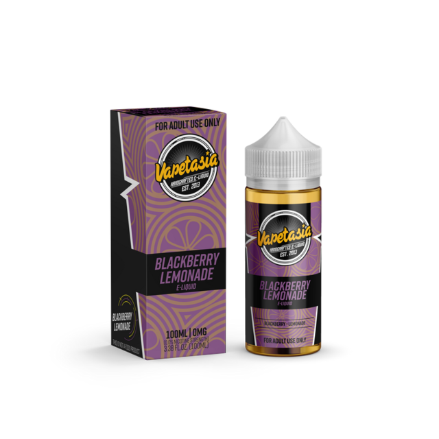 VAPETASIA 0MG BLACKBERRY LEMONADE 100ML