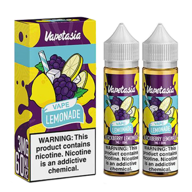 VAPETASIA 0MG BLACKBERRY LEMONADE 60ML 2CT