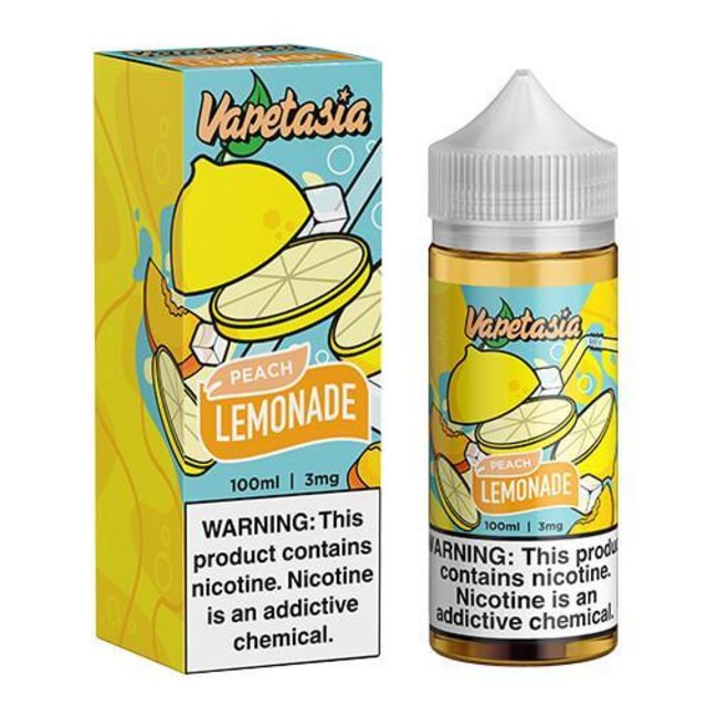 VAPETASIA 0MG PEACH LEMONADE 100ML