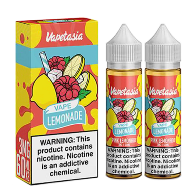 VAPETASIA 0MG PINK LEMONADE 60ML 2CT