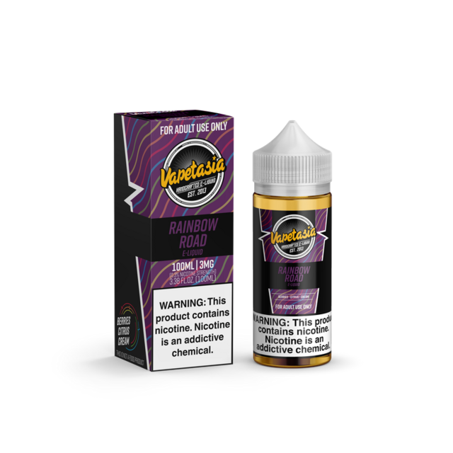 VAPETASIA 0MG RAINBOW ROAD 100ML