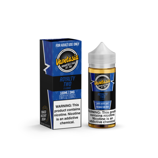 VAPETASIA 0MG ROYALTY II 100ML