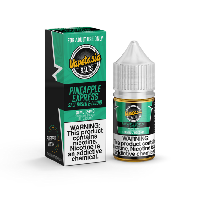 VAPETASIA SALT 24MG PINEAPPLE EXPRESS 30ML - 743903024000