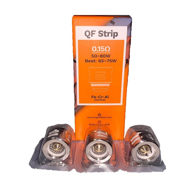 VAPORESSO QF STRIP 0.15OHM COIL 3CT