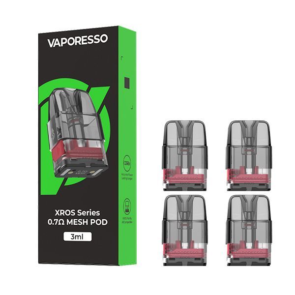 VAPORESSO XROSE SERIES PODS (0.7OHM MESH 3ML) 4CT