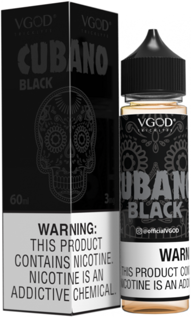 VGOD 0MG CUBANO BLACK BOLD CREAM CIGAR 60ML