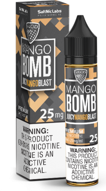 VGOD 25MG MANGO BOMB JUICY MANGO BLAST 30ML