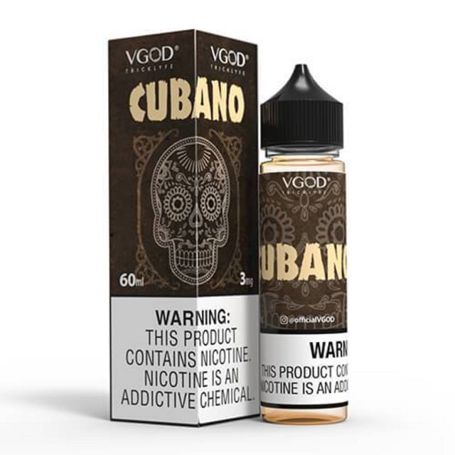 VGOD 3MG CUBANO RICH CREAMY CIGAR 60ML