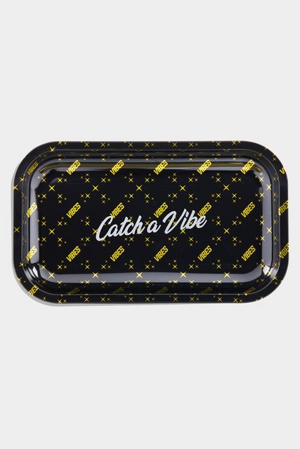 VIBES ALUMINUM CATCH A VIBE MEDIUM ROLLING TRAY