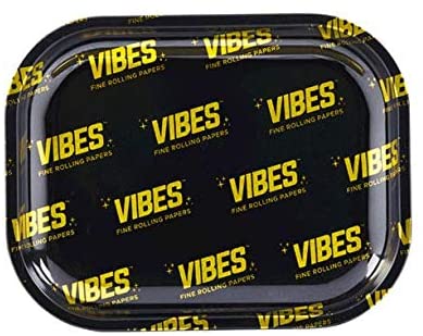 VIBES ALUMINUM ROLLING TRAY LARGE