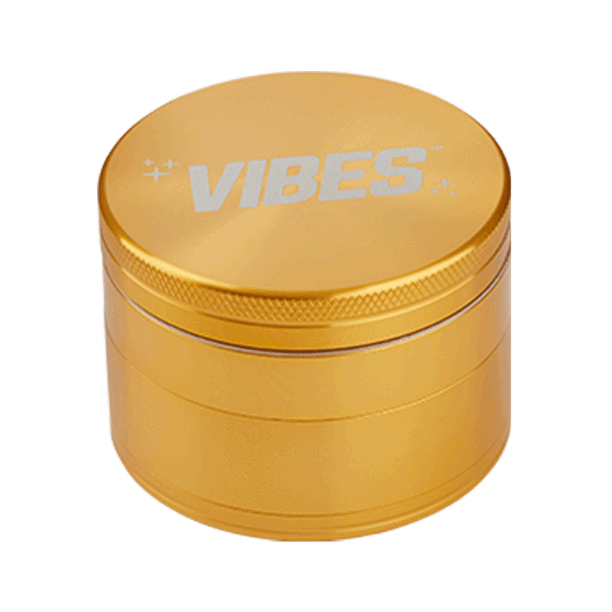 VIBES BY AEROPSACED GRINDER 63MM 4 PARTS GOLD