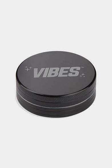 VIBES BY AEROSPACED GRINDER 63MM BLACK 2 PARTS