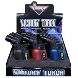 VICTORY TORCH DUOBL LIGHTER BOX OF 12