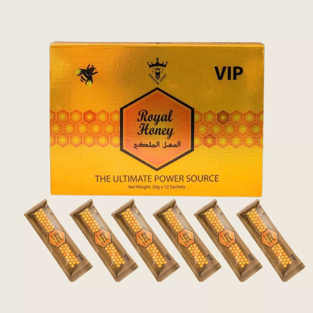 VIP ROYAL HONEY SACHETS BOX OF 12