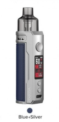 VOOPOO DRAG S MOD POD SILVER BLUE