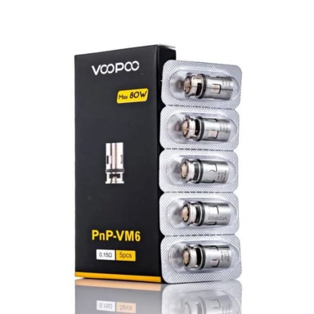 VOOPOO PNP VM6 0.15OHM 80W 5 PCS