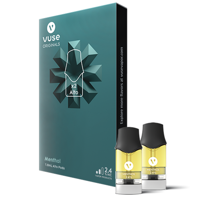 VUSE ALTO PODS MENTHOL 2.4% BOX OF 5