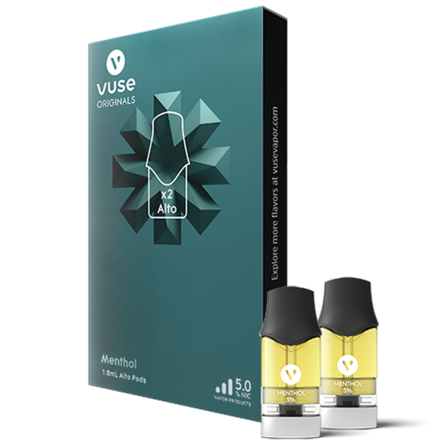 VUSE ALTO PODS MENTHOL 5.0% BOX OF 5