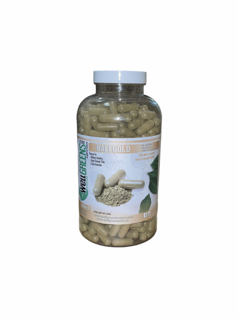 WELLGREENS BALI GOLD 500CT CAPSULES