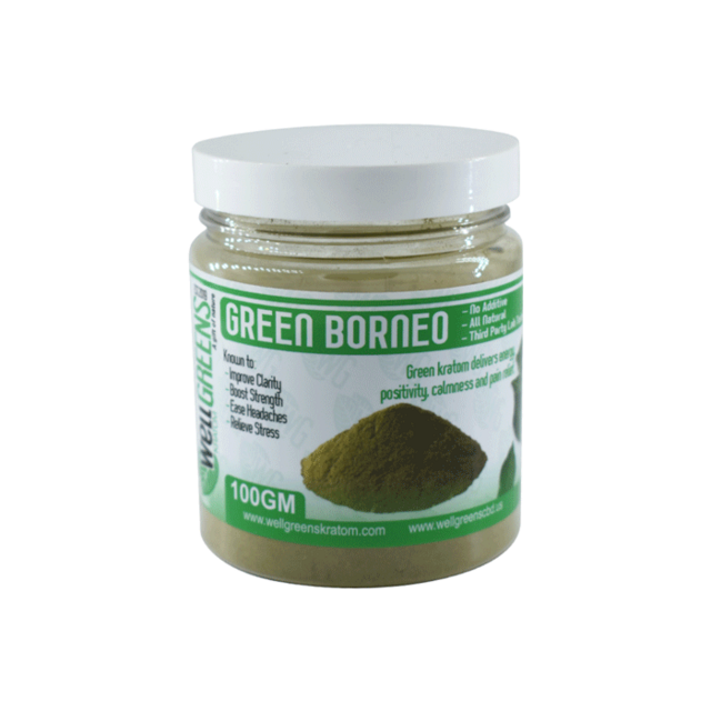 WELLGREENS GREEN BORNEO 100GM POWDER