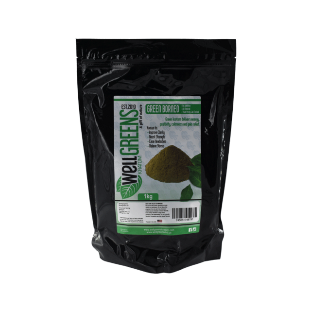 WELLGREENS GREEN BORNEO 1KG POWDER