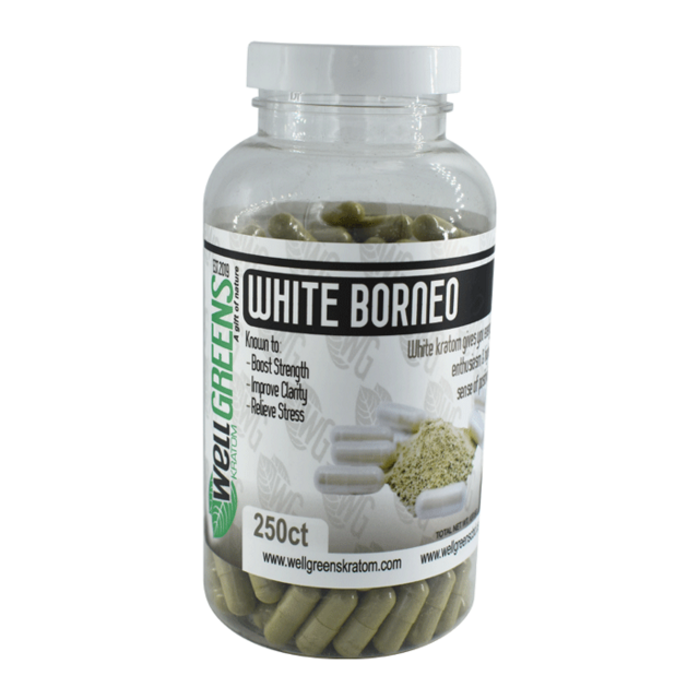 WELLGREENS WHITE BORNEO 250CT CAPSULES