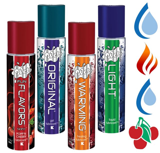 WET FUN FLAVORS PASSION FRUIT PREMIUM LUBRICANT 3FL OZ