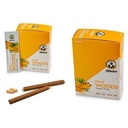 AFGHAN HEMP WOODS ORGANIC WRAPS BANANA 25CT