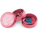 BEAMER ALUMINUM GRINDER 63MM 3 PARTS 70'S LOVIN' DESIGN PINK