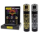 CLIPPER MEX SKULLS LIGHTER BOX OF 12