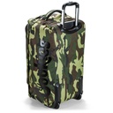 COOKIES TRAVEL BAG TREK ROLLER NYLON GREEN CAMO