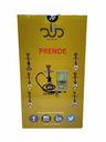 DUD PRENDE ACRYLIC BASKET HOOKAH BLACK