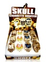 FUJIMA ASST DESIGN SKULL CIGARETTE SNUFFER BOX OF 24