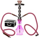 GSTAR DOUBLE HOSE HOOKAH IN CASE GS30211 RED