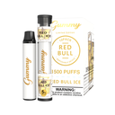 GUMMY 50MG DISPOSABLE DEVICE RED BULL ICE BOX OF 10