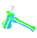 HAMMER SHAPE SILICONE PIPE ASSORTED COLORS