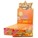 JUICY JAY 1.25 ORANGE FLAVORED ROLLING PAPER 24 PER BOX