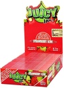 JUICY JAY'S 1.25 STRAWBERRY KIWI FLAVORED ROLLING PAPER 24 PER BOX