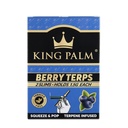 KING PALM 2 SLIM ROLLS 1.5G ROLLS BERRY TERPS BOX OF 20 