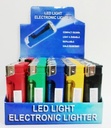 LEIGA BOLT LED ELECTRONIC LIGHTER BOX OF 25