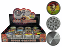 LION SMOKE 3 PARTS SPICE GRINDER ZNG251 BOX OF 12