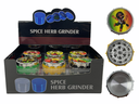 LION SMOKE SPICE HERB 3 PARTS GRINDER ZNG245 BOX OF 12