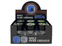 LION SMOKE SPICE HERB 4 PARTS GRINDER ZNG304-40MM BOX OF 12